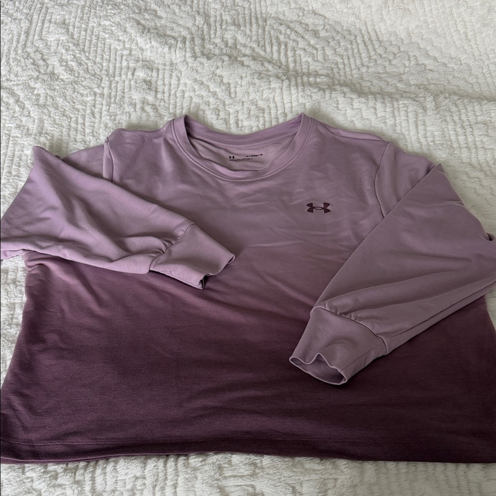 Under Armour Men's Gradient Purple Sweatshirt